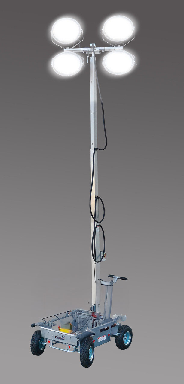 Rental store for Light Tower, 4 Spot LED Cart in Santa Fe Springs CA