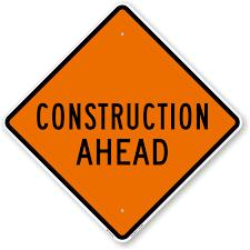 Rental store for Construction Ahead Sign in Santa Fe Springs CA